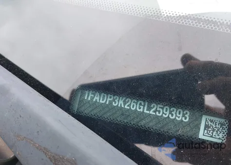 2016 Ford Focus Se из США, поврежденный, VIN 1FADP3K26GL259393